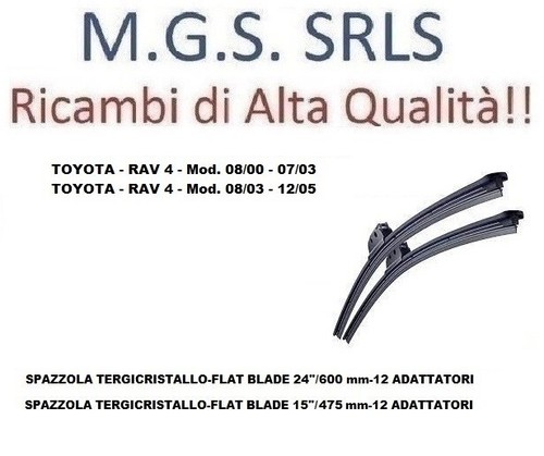 Kit spazzole tergicristallo - 2,